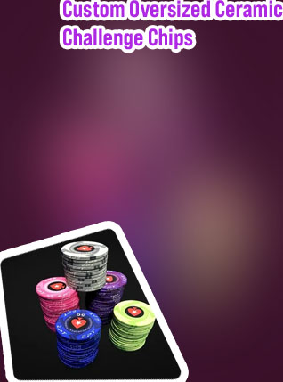 Ceramic chips poker