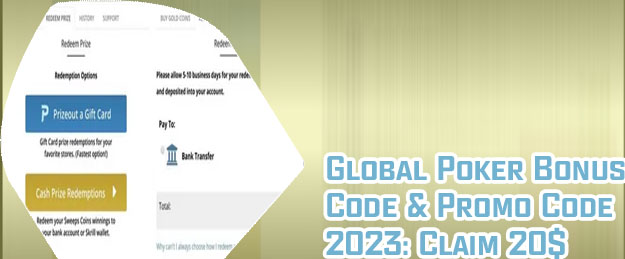 Global poker promo codes
