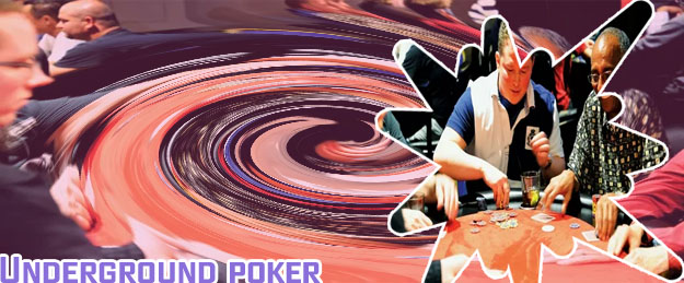 Underground poker room