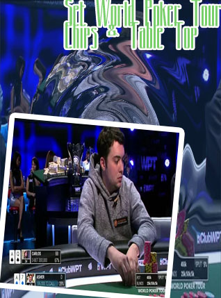 World poker tour table top
